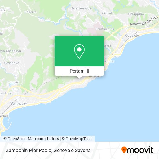 Mappa Zambonin Pier Paolo