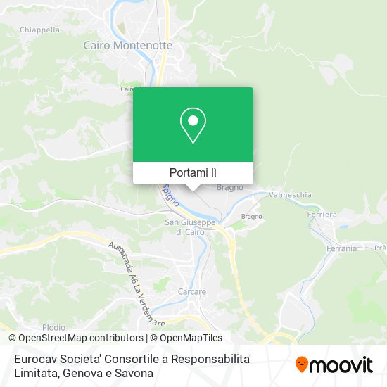 Mappa Eurocav Societa' Consortile a Responsabilita' Limitata