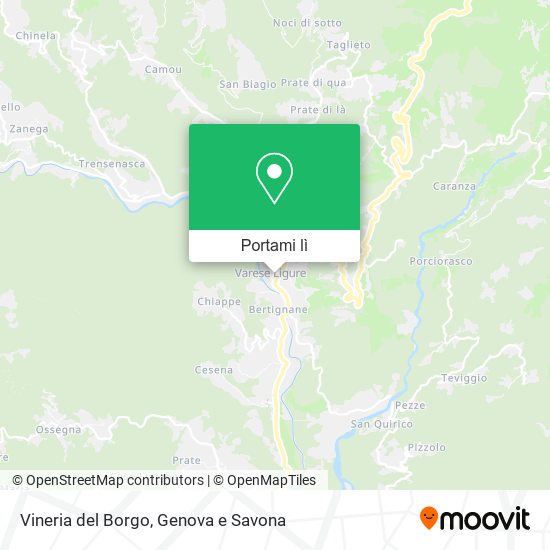 Mappa Vineria del Borgo