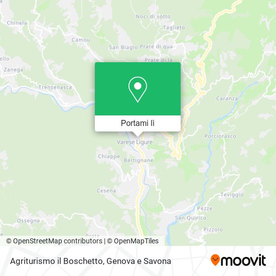 Mappa Agriturismo il Boschetto