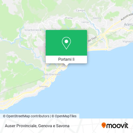 Mappa Auser Provinciale