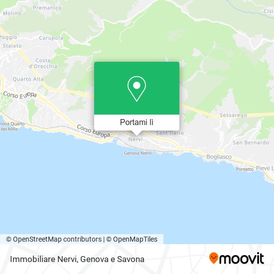 Mappa Immobiliare Nervi