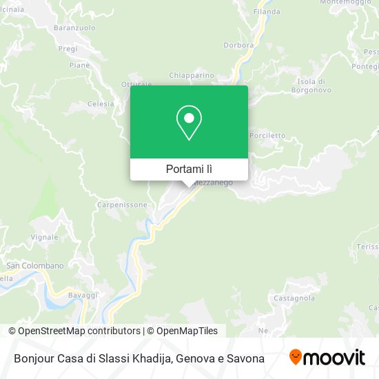 Mappa Bonjour Casa di Slassi Khadija