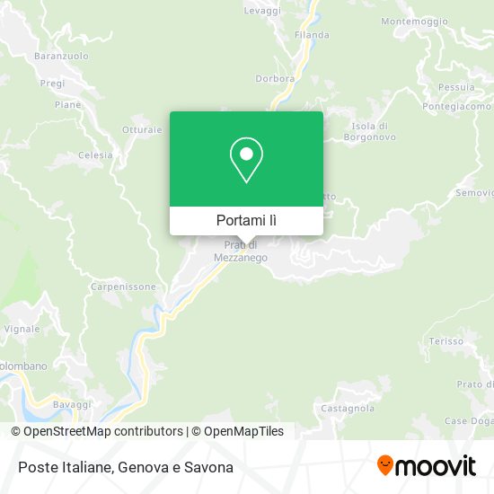 Mappa Poste Italiane