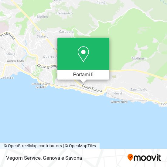 Mappa Vegom Service