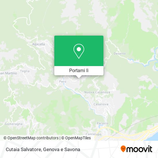Mappa Cutaia Salvatore