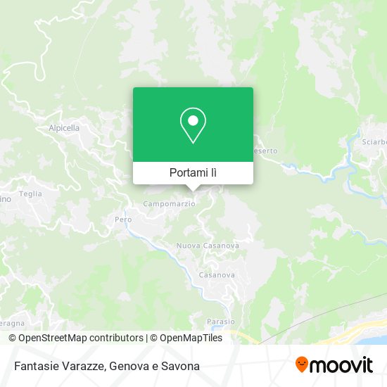 Mappa Fantasie Varazze