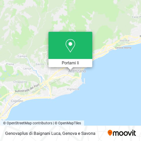 Mappa Genovaplus di Baignani Luca