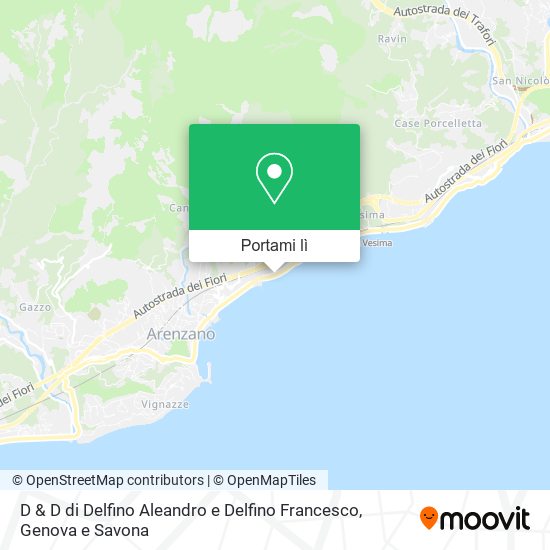Mappa D & D di Delfino Aleandro e Delfino Francesco