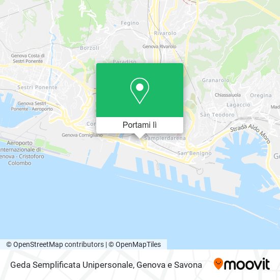 Mappa Geda Semplificata Unipersonale