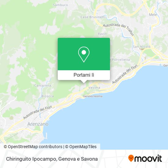 Mappa Chiringuito Ipocampo