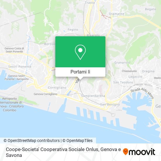 Mappa Coope-Societa' Cooperativa Sociale Onlus