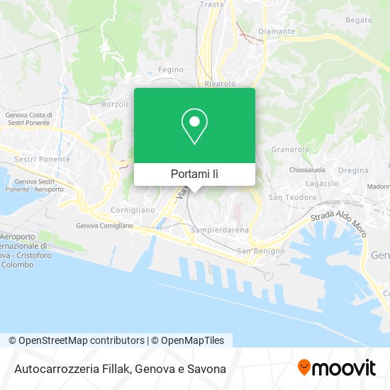 Mappa Autocarrozzeria Fillak