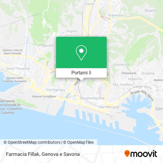 Mappa Farmacia Fillak