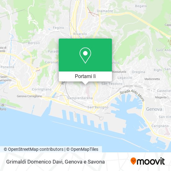 Mappa Grimaldi Domenico Davi