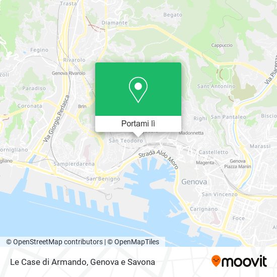 Mappa Le Case di Armando
