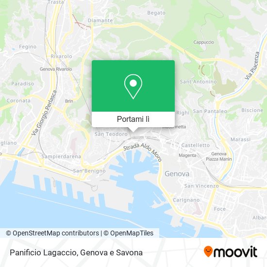 Mappa Panificio Lagaccio