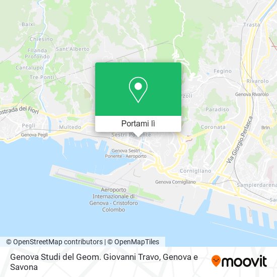 Mappa Genova Studi del Geom. Giovanni Travo