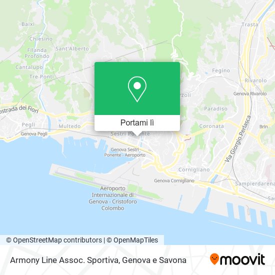 Mappa Armony Line Assoc. Sportiva