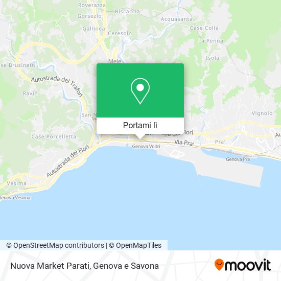 Mappa Nuova Market Parati