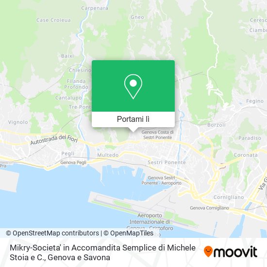 Mappa Mikry-Societa' in Accomandita Semplice di Michele Stoia e C.