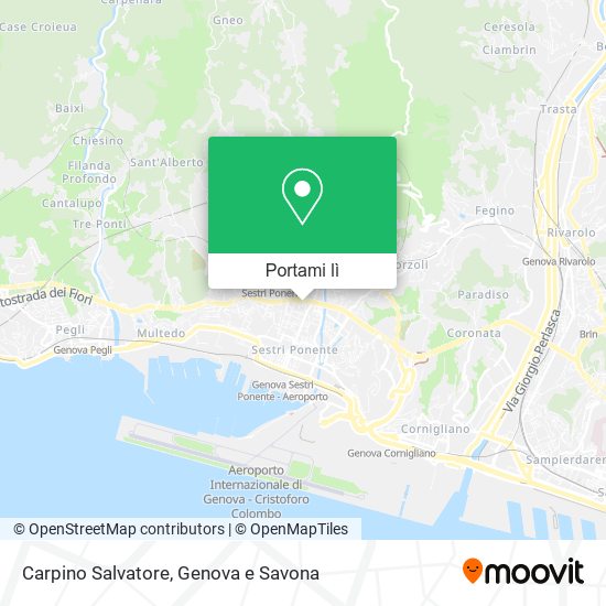 Mappa Carpino Salvatore