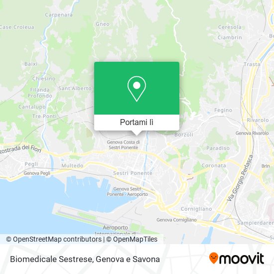 Mappa Biomedicale Sestrese