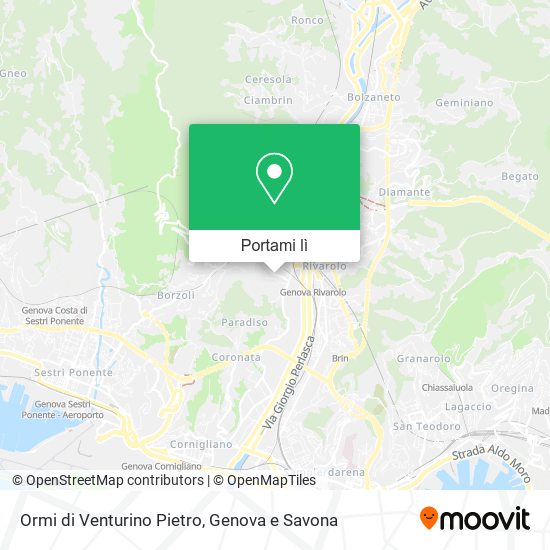 Mappa Ormi di Venturino Pietro