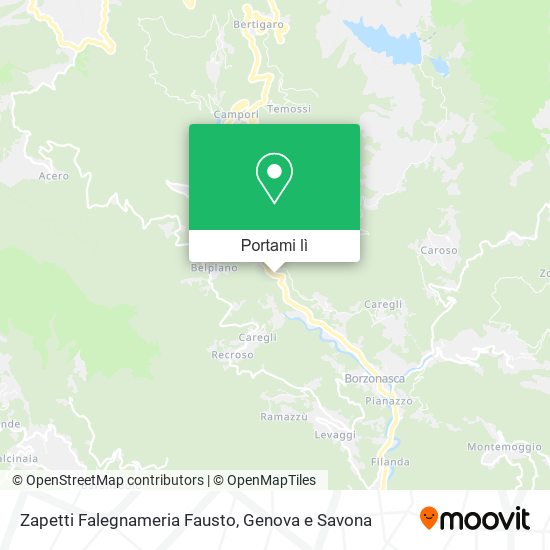 Mappa Zapetti Falegnameria Fausto