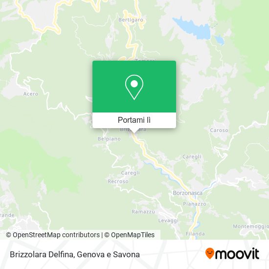 Mappa Brizzolara Delfina