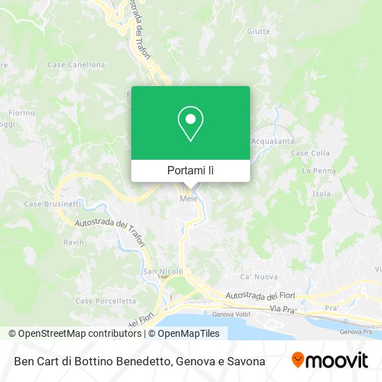 Mappa Ben Cart di Bottino Benedetto