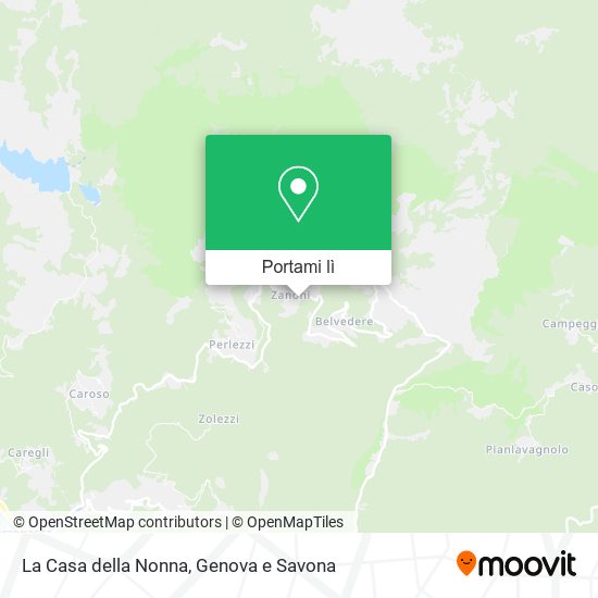 Mappa La Casa della Nonna
