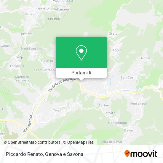 Mappa Piccardo Renato