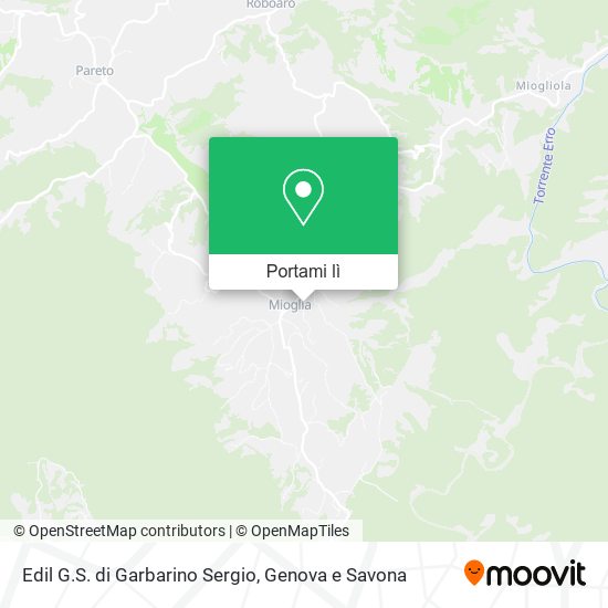 Mappa Edil G.S. di Garbarino Sergio