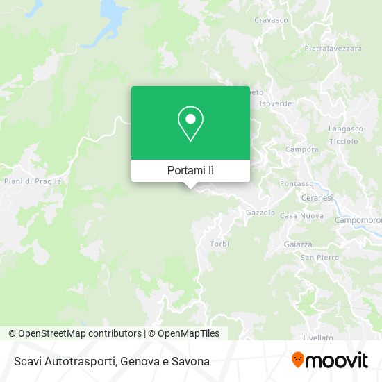 Mappa Scavi Autotrasporti