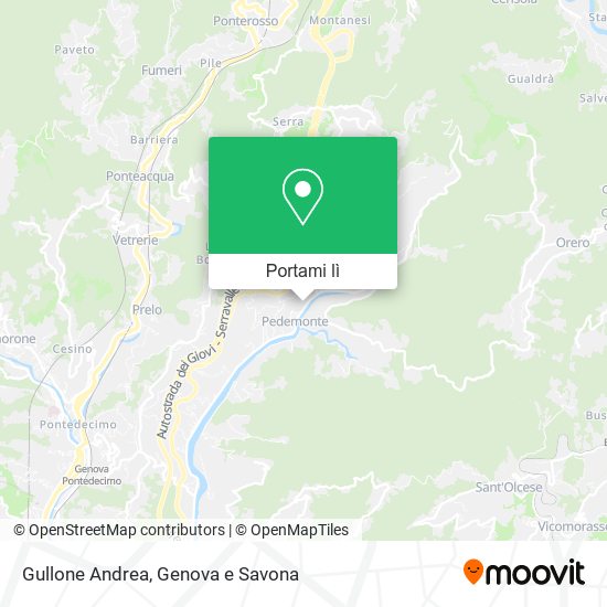 Mappa Gullone Andrea