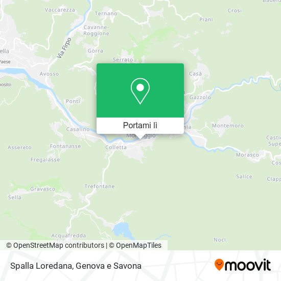 Mappa Spalla Loredana