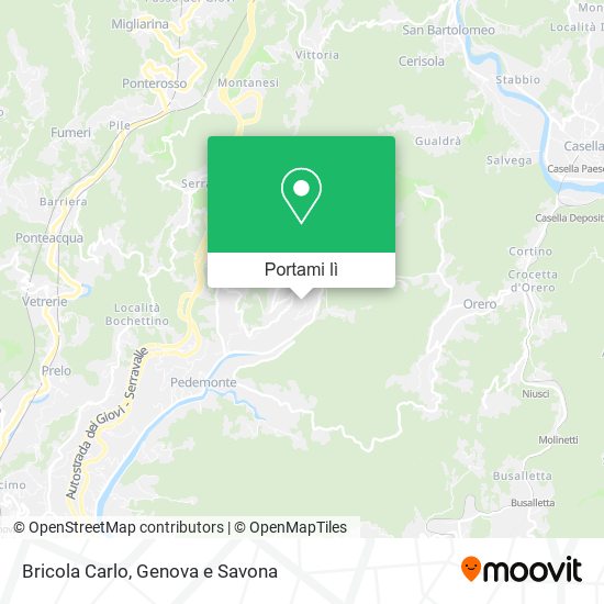 Mappa Bricola Carlo