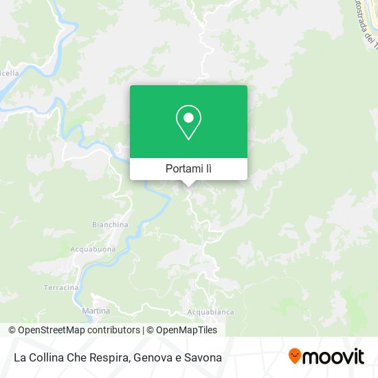 Mappa La Collina Che Respira