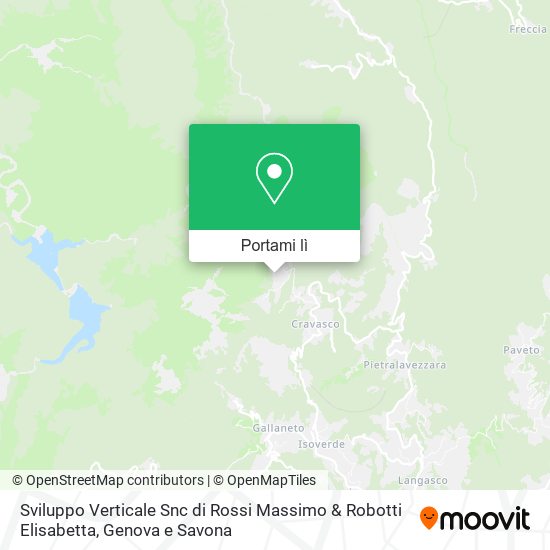 Mappa Sviluppo Verticale Snc di Rossi Massimo & Robotti Elisabetta