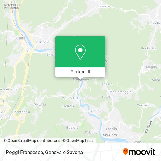 Mappa Poggi Francesca