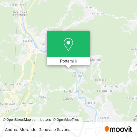 Mappa Andrea Morando