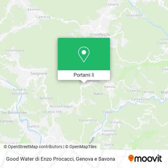 Mappa Good Water di Enzo Procacci