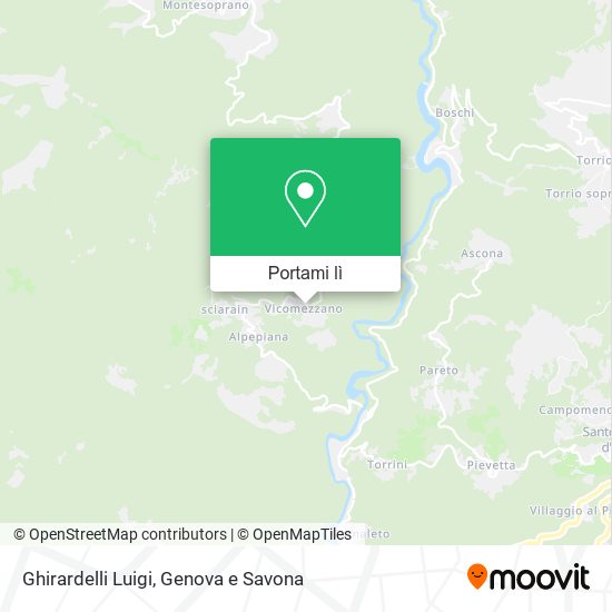 Mappa Ghirardelli Luigi