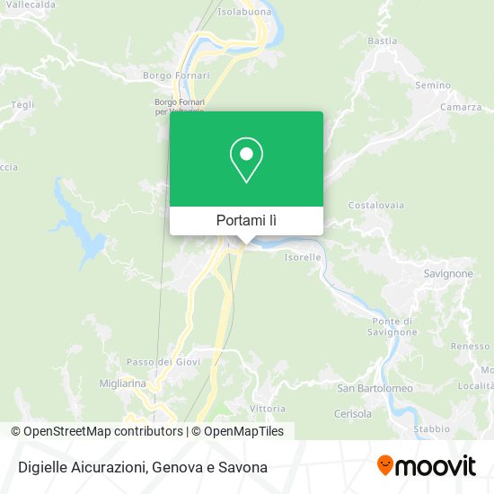 Mappa Digielle Aicurazioni