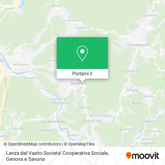 Mappa Lanza del Vasto-Societa' Cooperativa Sociale