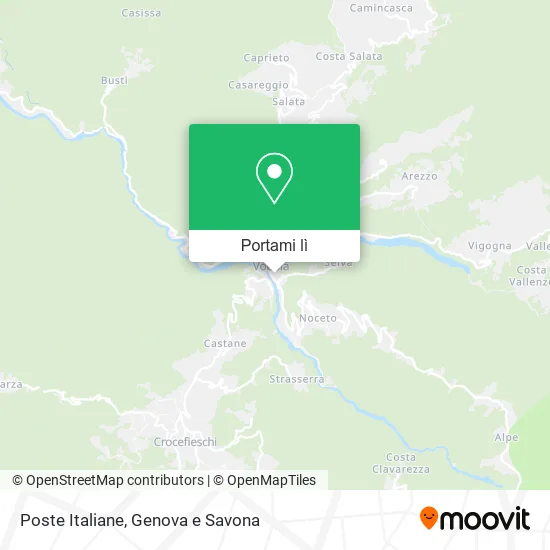 Mappa Poste Italiane