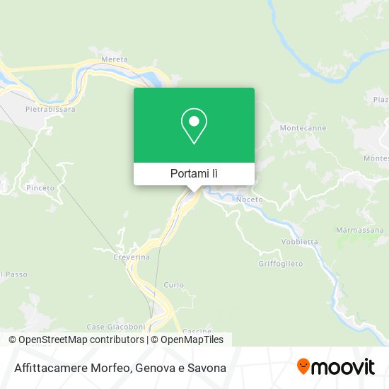 Mappa Affittacamere Morfeo