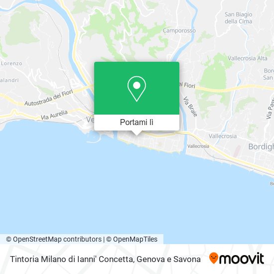 Mappa Tintoria Milano di Ianni' Concetta