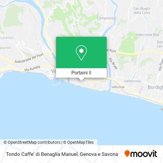 Mappa Tondo Caffe' di Benaglia Manuel